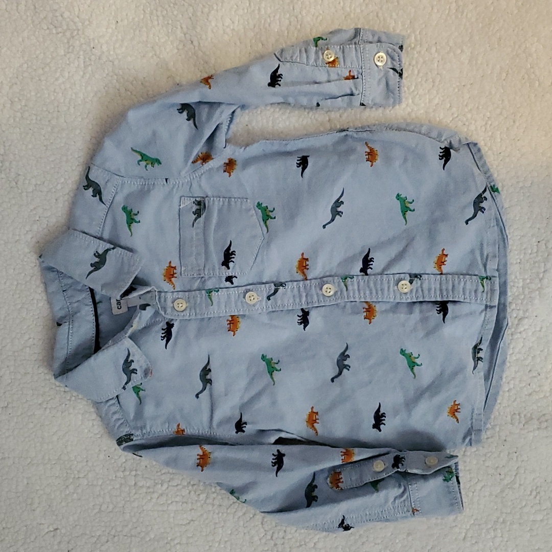 Carter's Dino Button Down